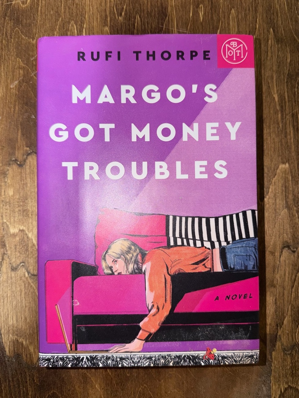 Margo's Got Money Troubles — Purple Illustrated Poster